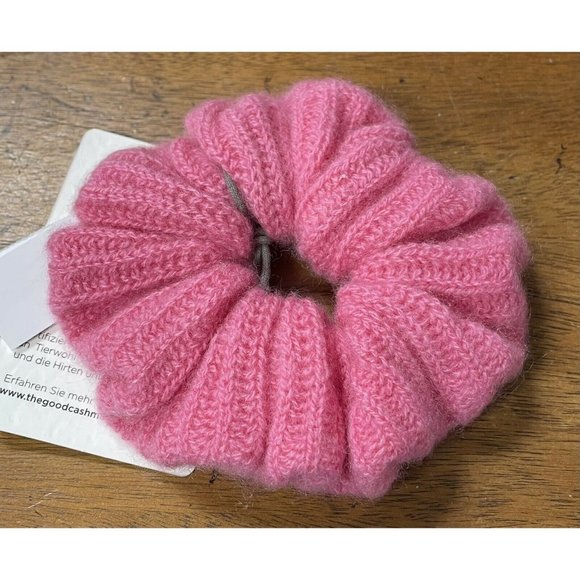 J. Crew Other - j. crew Cashmere hair scrunchie flamingo pink one size gift holiday new with tag